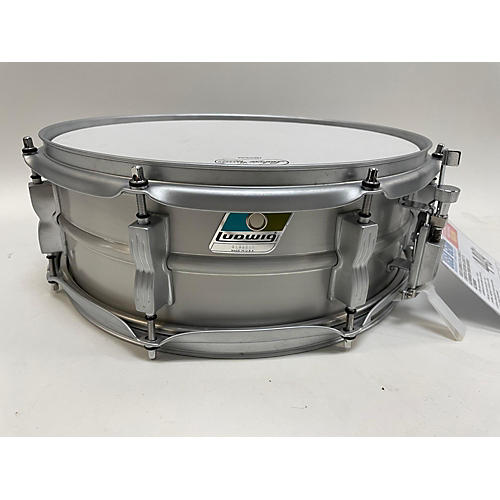 Ludwig 5X14 LM404LTD LIMITED EDITION ACROLYTE ALUMINUM Drum BRUSHED ALUMINUM 8