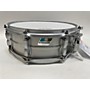 Used Ludwig 5X14 LM404LTD LIMITED EDITION ACROLYTE ALUMINUM Drum BRUSHED ALUMINUM 8