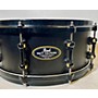 Used Pearl 5X14 Matt Halpern Signature Snare Drum Black Matte 8