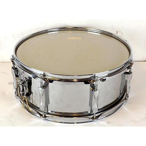 Premier 5X14 Olympic Snare Drum Silver 8