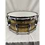 Used Ludwig 5X14 Raw Brass Drum brass 8