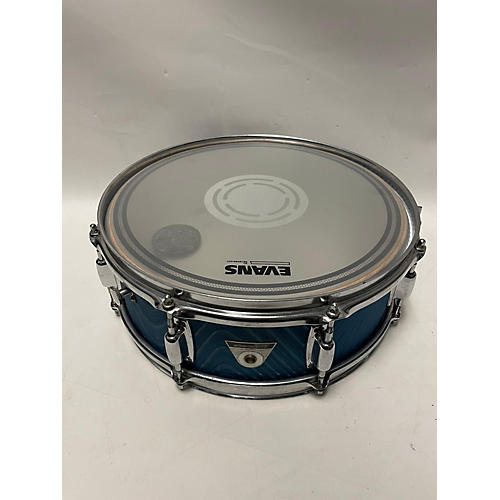 Ludwig 5X14 STANDARD Drum BLUE SWIRL 8