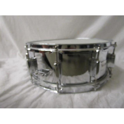 Mapex 5X14 Snare Drum With Rolling Bag Drum Chrome Silver 8