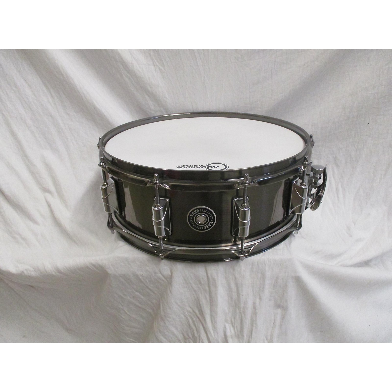 Used Taye Drums 5X14 Specialty Snare Drum Brushed Nickel 8 | Musician's ...