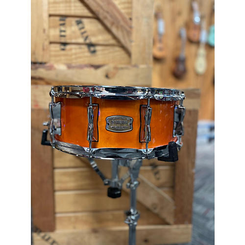 Yamaha 5X14 Stage Custom Snare Drum Honey Amber 8