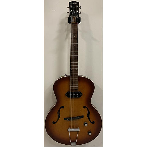 Godin 5th Avenue Kingpin P90 Hollow Body Electric Guitar cognac burst