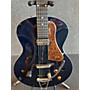 Used Godin 5th Avenue Night Club Hollow Body Electric Guitar indigo blue