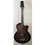 Used Godin 5th Avenue Uptown T-Armond Hollow Body Electric Guitar Havana Burst