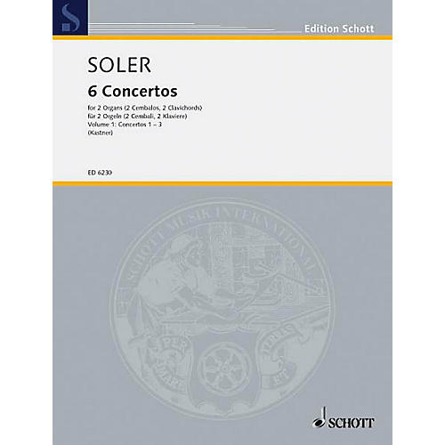 6 Concertos - Vol. 1 (Performance Score) Schott Series