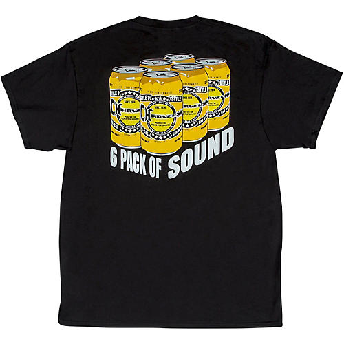 6 Pack Of Sound Black T-Shirt