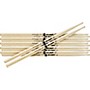 Promark 6-Pair Japanese White Oak Drumsticks Nylon 2B