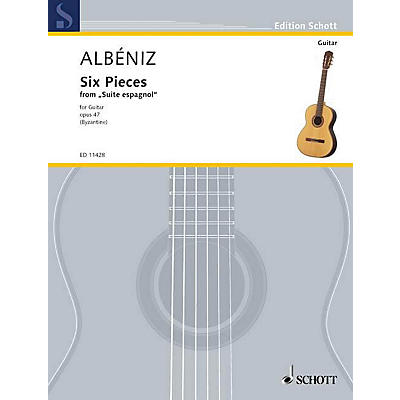 Schott 6 Pieces (Guitar Solo) Schott Series