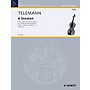 Schott 6 Sonatas - Vol. 1:1-3 Schott Series Composed by Georg Philipp Telemann