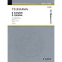 Schott 6 Sonatas Op. 2, Volume 1 (1-2) Schott Series by Georg Philipp Telemann
