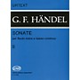 Editio Musica Budapest 6 Sonatas for Flute and Basso Continuo - Volume 2 (Flauto Traverso) EMB Series by George Friedrich Handel