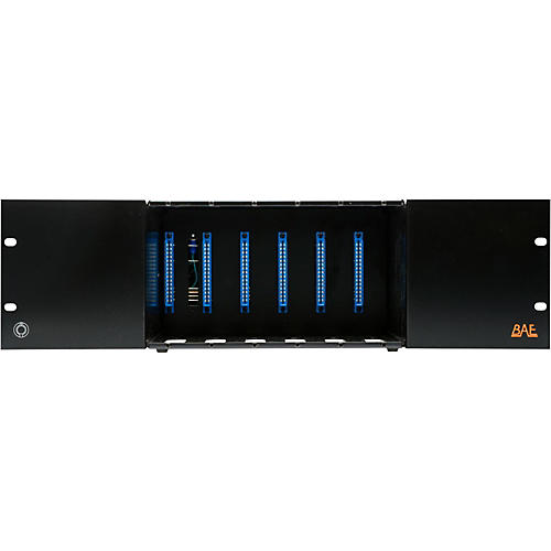 BAE 6-Space 500 Series Rack With Power Supply