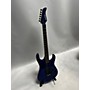Used Fernandes 6 String Solid Body Electric Guitar Blue