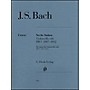 G. Henle Verlag 6 Suites for Violoncello Solo BWV 1007-1012 By Bach