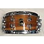 Used Mapex 6.5X13 Black Panther Premium Snare Drum Honey Amber 14