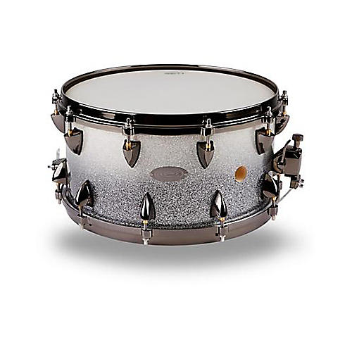 Orange County Drum & Percussion 6.5X14 25 PLY VENTED SNARE Drum Black and Silver 15