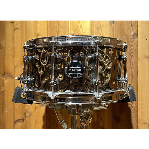 Mapex 6.5X14 Armory Hammered Daisy Cutter Drum Steel 15
