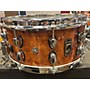 Used Mapex 6.5X14 Black Panther Shadow Snare Drum Coffee Burst 15