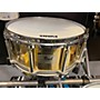 Used Pearl 6.5X14 Brass Snare Drum brass 15