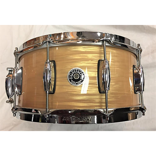 Gretsch Drums 6.5X14 Brooklyn Series Snare Drum CREAM OYSTER 15