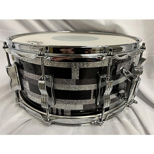 Ludwig 6.5X14 Classic Maple Snare 6.5x14 Drum Digital Black Oyster 15
