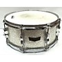 Used Ludwig 6.5X14 Club Date Snare Drum Silver Sparkle 15