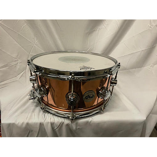 DW 6.5X14 Collector's Series Copper Snare Drum Copper 15