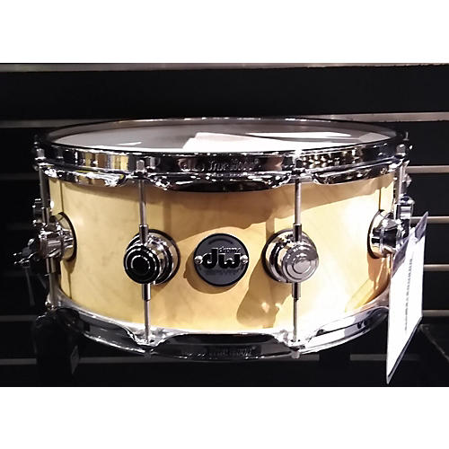 DW 6.5X14 Collector's Series Satin Specialty Snare Drum Natural 15