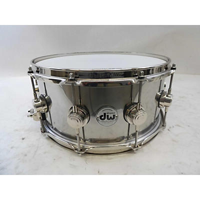 DW 6.5X14 Collector's Series Stainless Steel Snare Drum