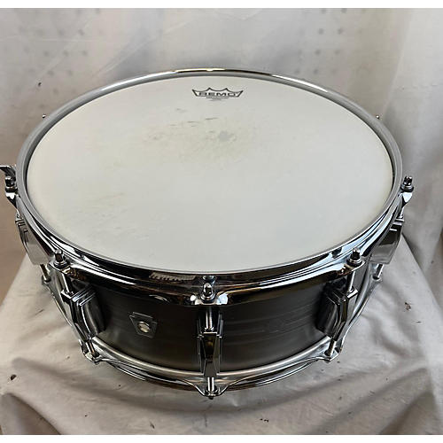 Ludwig 6.5X14 Heirloom Stainless Steel Snare Drum Stainless Steel 15