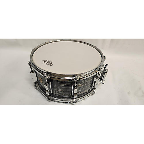 Ludwig 6.5X14 Legacy Classic Mahogany Snare Drum Vintage Black Oyster 15