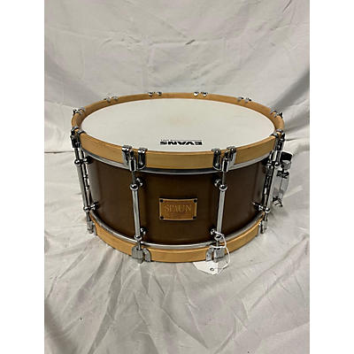 Spaun 6.5X14 Maple Snare With Wood Hoops Drum