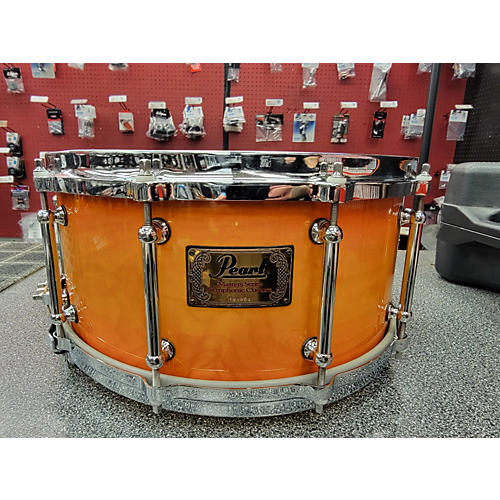 Pearl 6.5X14 Master Series Symphonic Snare Drum Orange 15