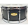 Used Pearl 6.5X14 Masterworks Custom Snare Drum MATTE SATIN BLACK 15