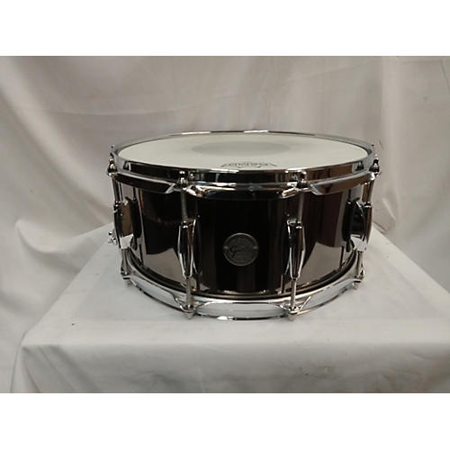 Gretsch Drums 6.5X14 NICKEL OVER STEEL SNARE DRUM Drum Black 15