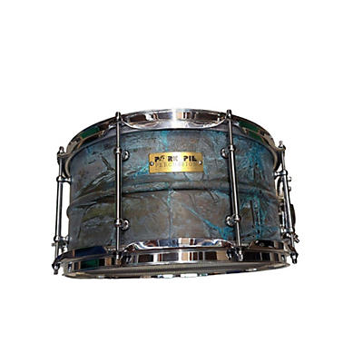 Pork Pie 6.5X14 Patina Brass Snare Drum Drum