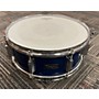 Used Tempo 6.5X14 Snare Drum Blue Sparkle 15