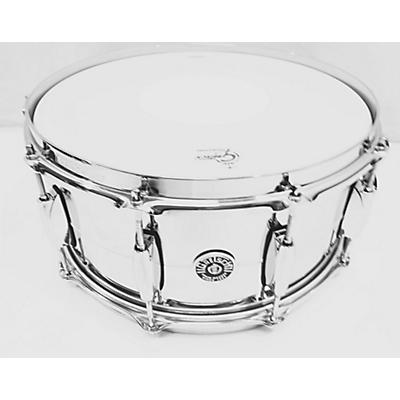 Gretsch Drums 6.5X14 USA Solid Steel Snare Drum