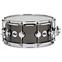 DW 6.5x14in Collector's Series Snare Drum Black Nickel Over Brass with Chrome Hardware Restock