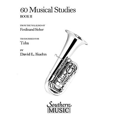 Southern 60 Musical Studies, Book 2 (Tuba) Southern Music Series Softcover Arranged by David Kuehn