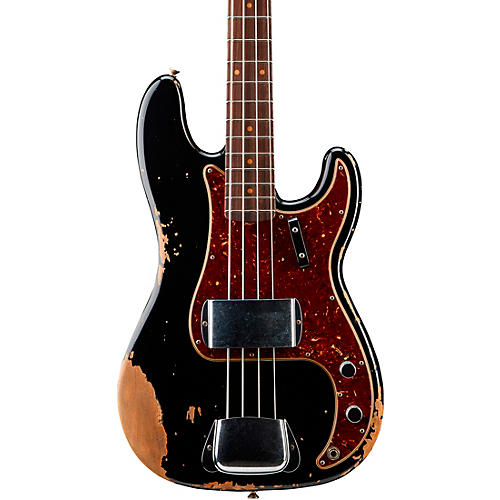 Fender Custom Shop '60 Precision Bass Heavy Relic Aged Black