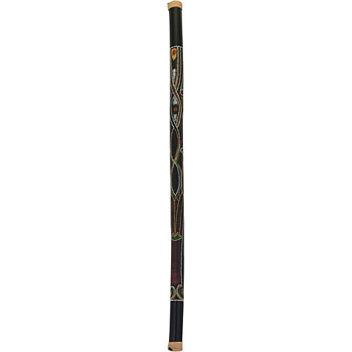 Pearl 60 in. Bamboo Rainstick in Hand-Painted Hidden Spirit Finish
