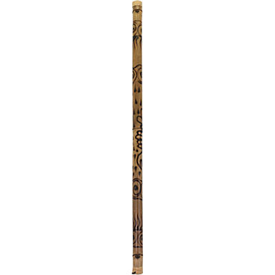 Pearl 60 in. Bamboo Rainstick in Hand-Painted Rhythm Water Finish