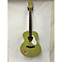 Used Gretsch Guitars 6012 Acoustic Electric Guitar Green