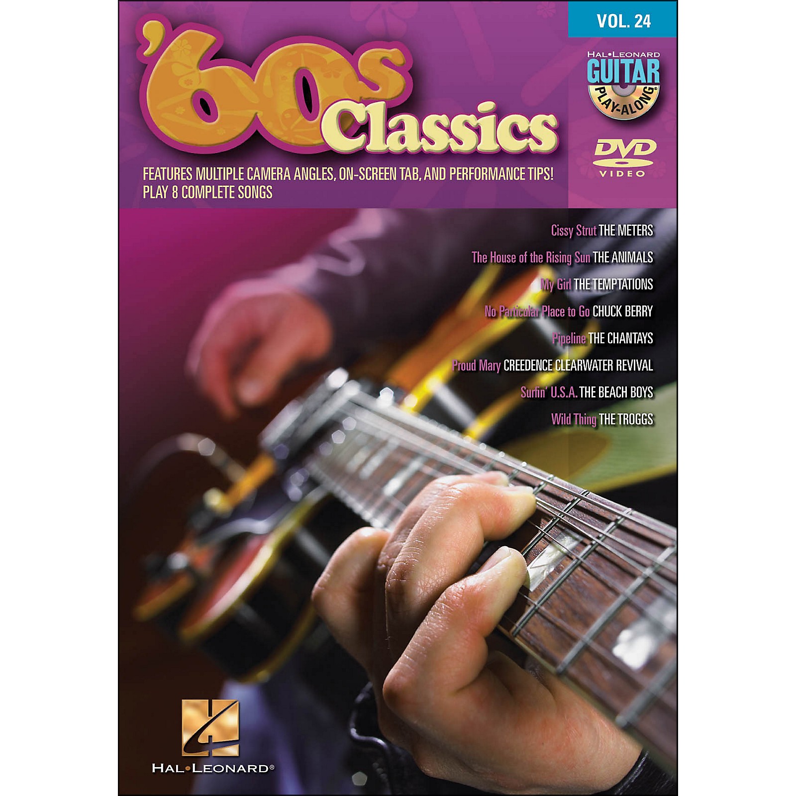 Hal Leonard 60s Classics Guitar Play Along Dvd Volume 24 Dvd