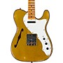Fender Custom Shop '60s Custom Telecaster Thinline Relic Limited-Edition Electric Guitar Chartreuse Sparkle CZ554686